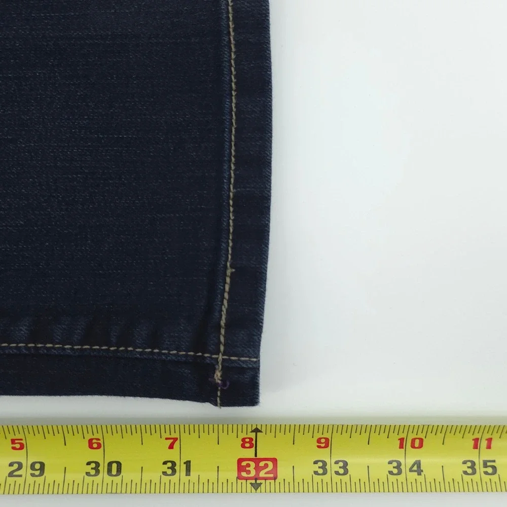 NYDJ‎ Women Jeans Bootcut Size 2 Dark Blue Lift Tuck Denim